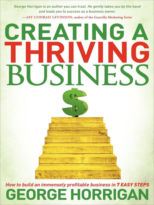 Title details for Creating a Thriving Business by George Horrigan - Available
